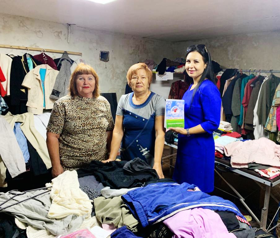 Пункт от «Кладовой добра» в хуторе Незаймановском продолжает свою работу
